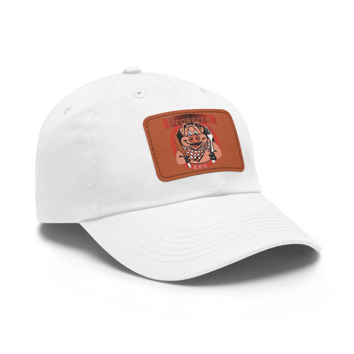 Auburn Tigers Hat Leather Patch Hat Leatherette Patch 